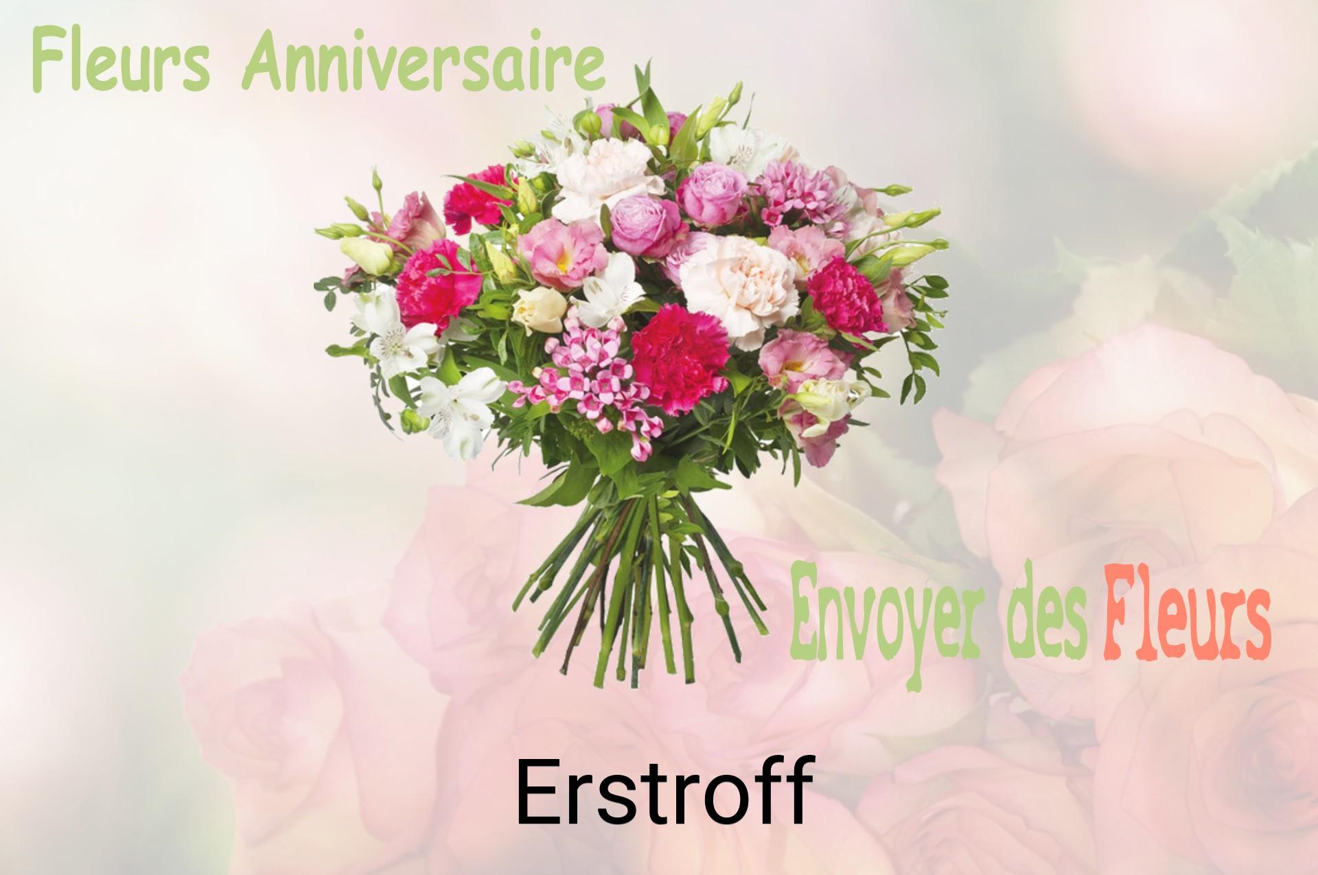 Bouquet de fleurs d’anniversaire livré à Erstroff