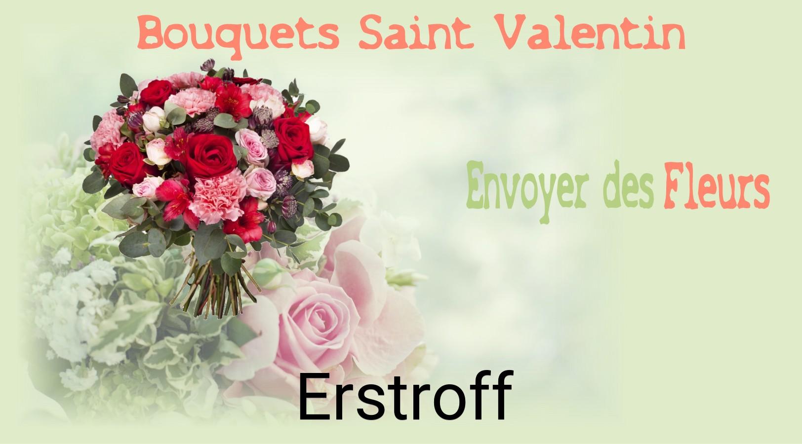Roses de Saint-Valentin livrées à Erstroff